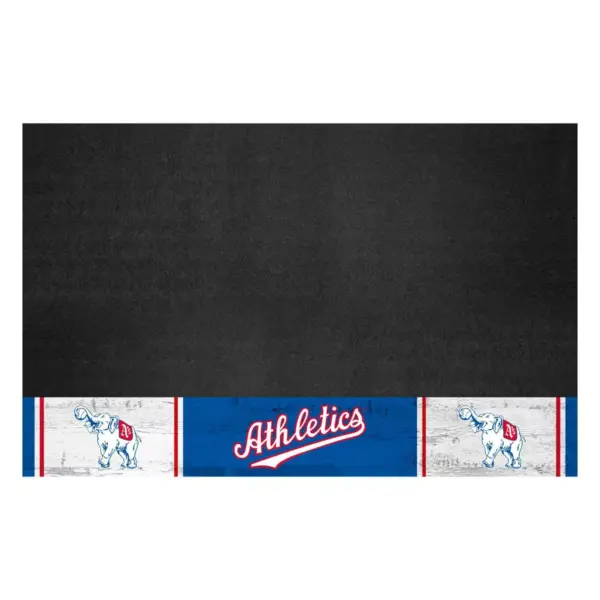 MLB Oakland Athletics 1954 Retro Collection 26"x42" Grill Mat