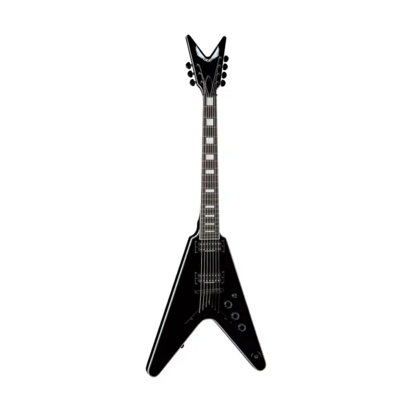 Dean V Select 7-String Electric Guitar Classic Black