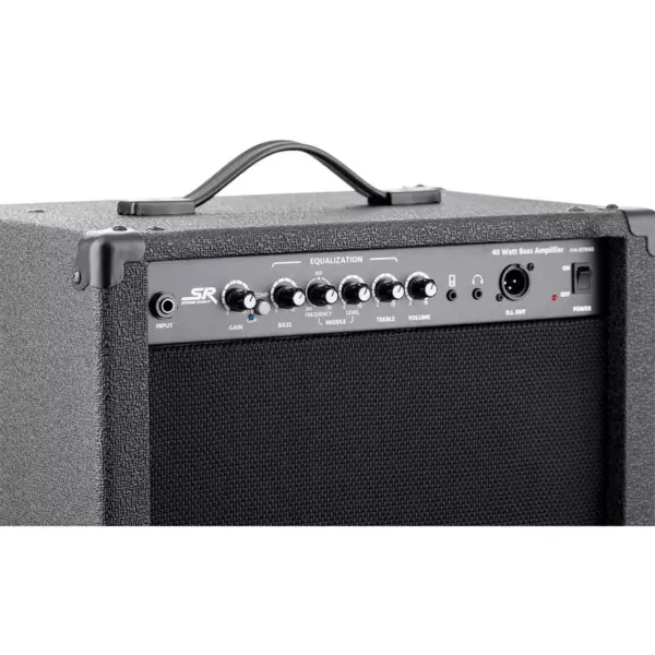 Monoprice 40-Watt 1x10 Bass Combo Amplifier, Built-in Compressor and Direct Injection XLR Output - Stage Right Series