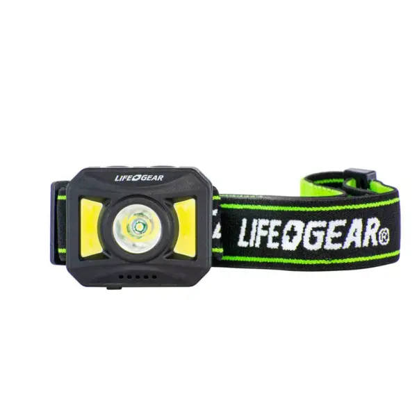 Life Gear Adventure Rechargeable 300 Lumens LED Headlamp