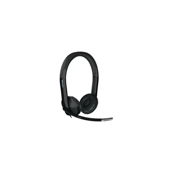 Microsoft LifeChat LX-6000 Headset - Wired Headset - Binaural Headset for Clear Stereo Sound - Noise-Cancelling Microphone