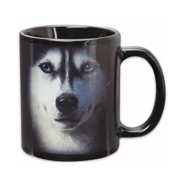 Just Funky Siberian Husky Face 11oz Coffe Mug