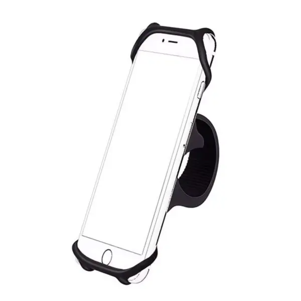 Universal Silicon Bike Mount Holde, Black