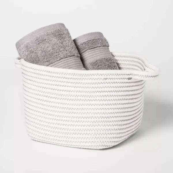 Bath Basket Small Crate Off White - Threshold™