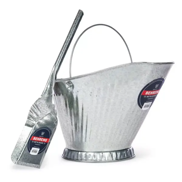 Behrens Galvanized Steel Shovel Silver