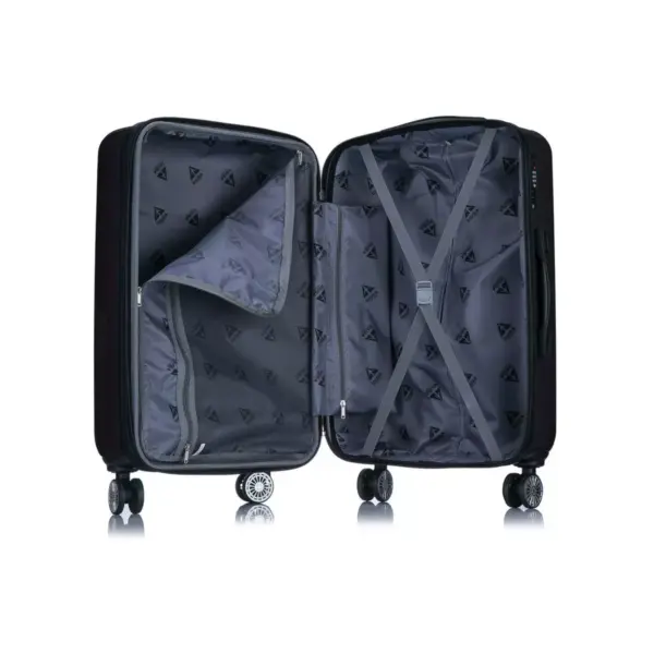 InUSA 28" Avila Hardside Spinner Suitcase - Black