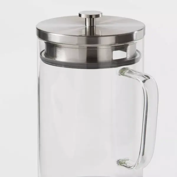 67oz Glass Pitcher with Stainless Steel Lid - Made By Design™