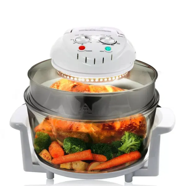 MegaChef Multipurpose Air Fryer Oven - White