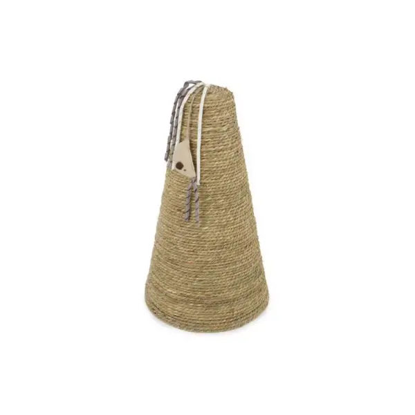 Petlinks Claw Cone Seagrass Cat Scratcher - Tan