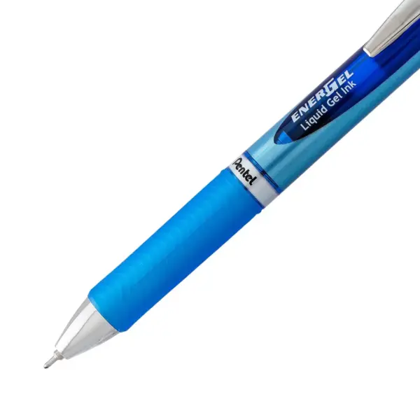 Pentel Energel Deluxe 2ct Blue Medium tip Gel Ink Pen