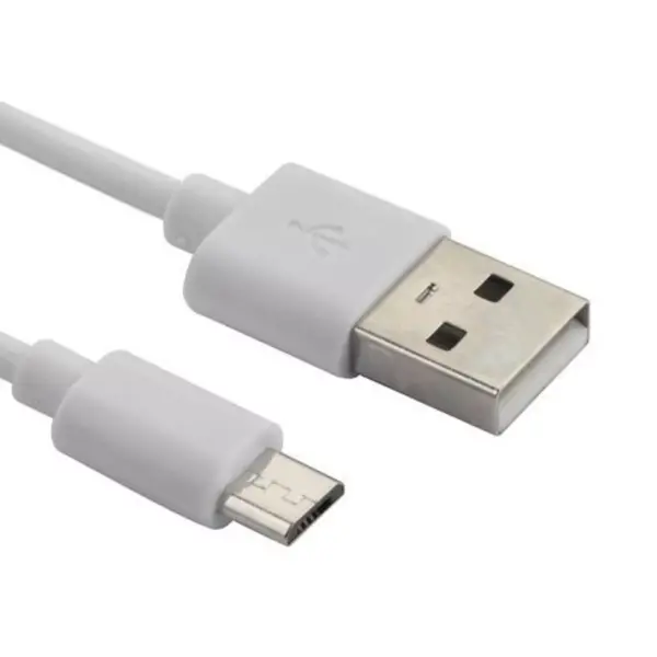 Micro USB Data Cable 3FT, White