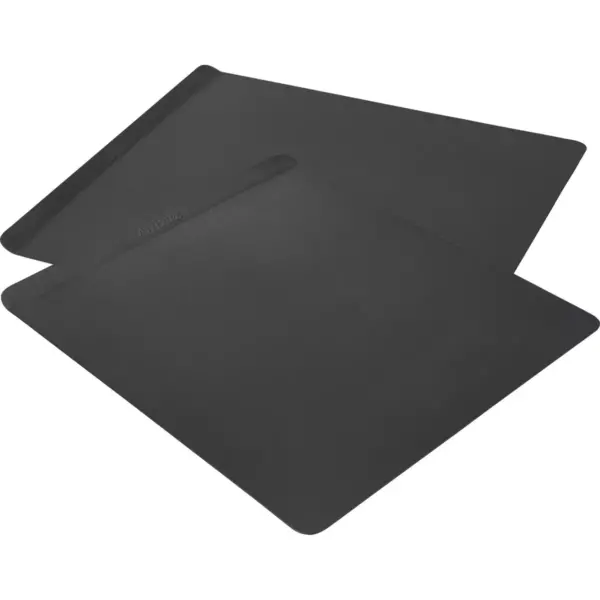 AirBake 14x12 in and 16x14 in Nonstick 2-Pack Cookie Sheet Set