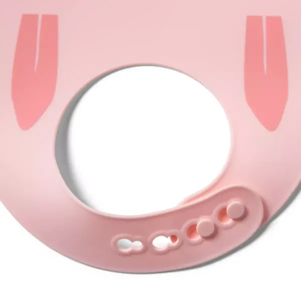 Silicone Bib with Decal - Cloud Island™ Rabbit/Rainbow