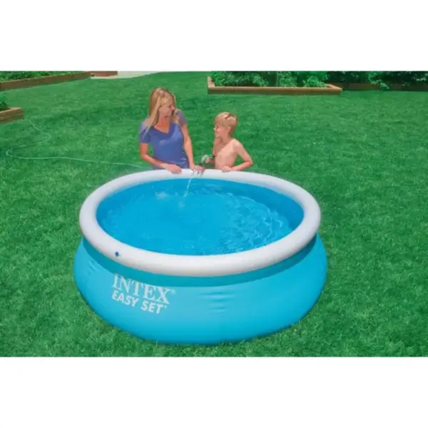 Intex 6ft x 20in Easy Set Inflatable Outdoor Kids Swimming Pool