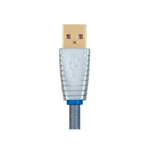 Monolith USB Digital Audio Cable - USB A to USB B - 2 Meter, 22AWG, Oxygen-Free Copper, Gold-Plated Connectors