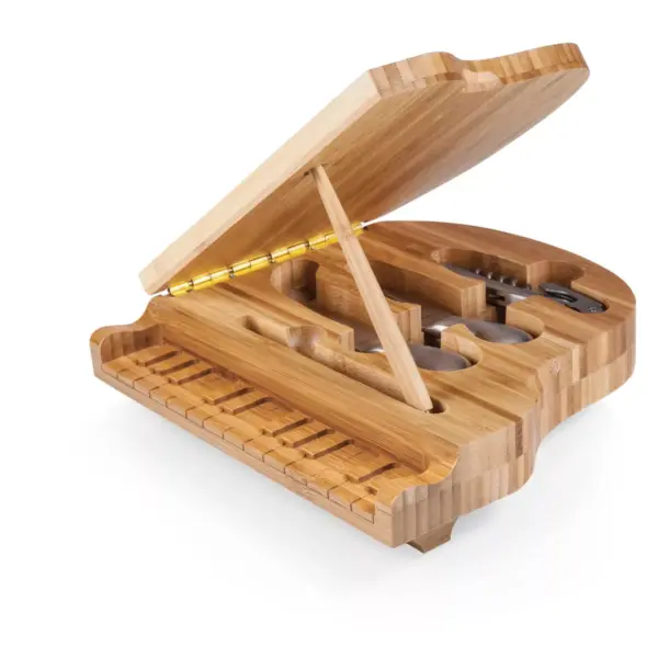 Bamboo Grand Cheese Serving Set - Picnic Time