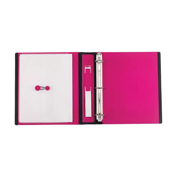 Staples 1.5" 3-Ring Better Binder Pink (13569-CC) 651746