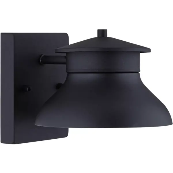 John Timberland Modern Outdoor Wall Light Fixture LED Black 5" Non Glass Dark Sky for Exterior House Porch Patio Deck Barn