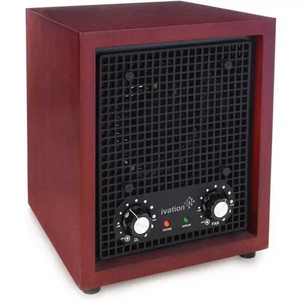 Ivation Ozone Generator Purifies up to 3,500Sq/Ft - Cherry Wood