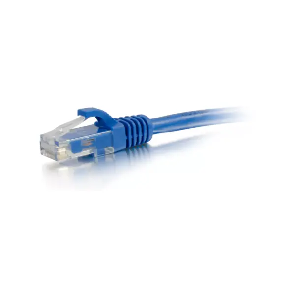 C2G 10ft Cat5e Snagless Unshielded (UTP) Network Patch Ethernet Cable-Blue - Category 5e for Network Device - RJ-45 Male - RJ-45 Male - 10ft - Blue