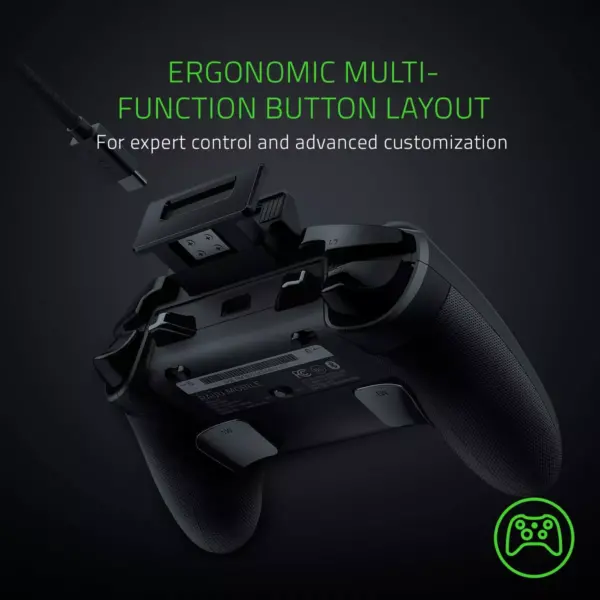 Razer Raiju Mobile Gaming Controller for Android - 4 Remappable Buttons