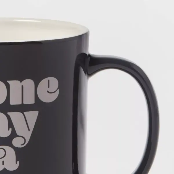 15oz Stoneware One Day At A Time Mug - Room Essentials™