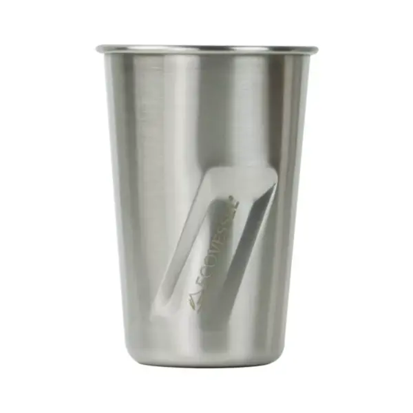 EcoVessel 16oz Stout Stainless Steel Cup and Beer Pint Glass