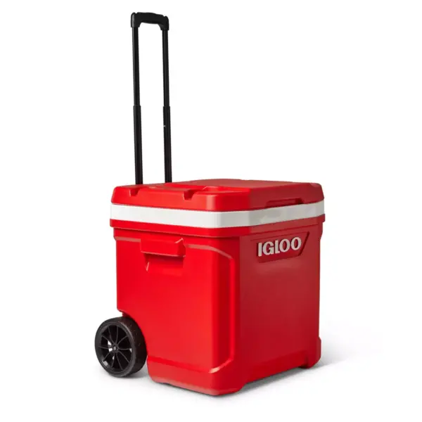 Igloo Latitude 60qt Roller Portable Cooler - Red