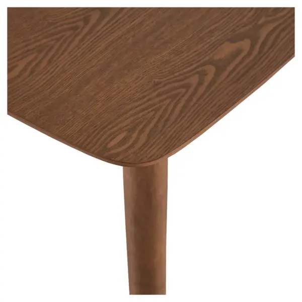 Cortland Danish Modern Dining Table Walnut - Inspire Q