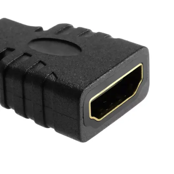 Insten Micro HDMI Connector Male to HDMI Connector Female Port Saver Adapter (Micro HDMI-M to HDMI-F) Micro HDMI Adapter Male to Female