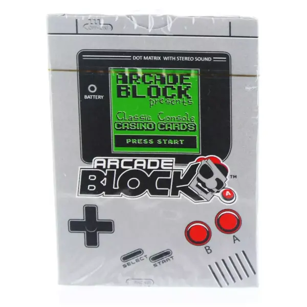 Nerd Block Arcade Block Classic Console Casino Cards