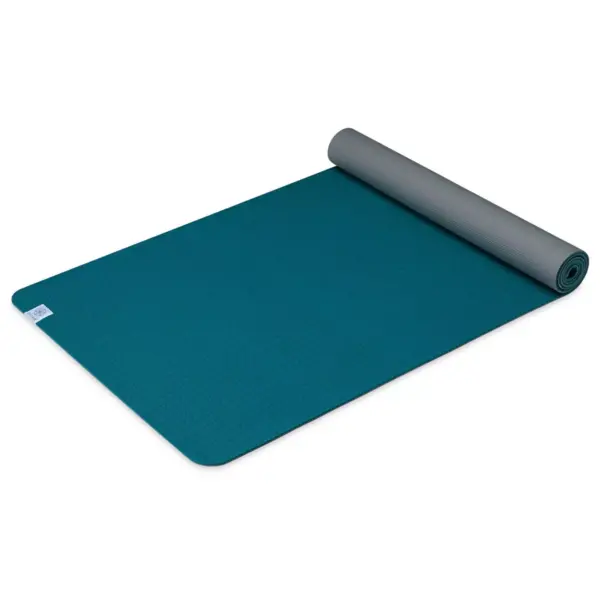 Gaiam Performance TPE Yoga Mat - Blue (6mm)