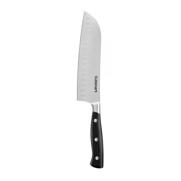 Cuisinart Classic 7" Stainless Steel Triple Rivet Santoku Knife With Blade Guard- C77TR-7SAN