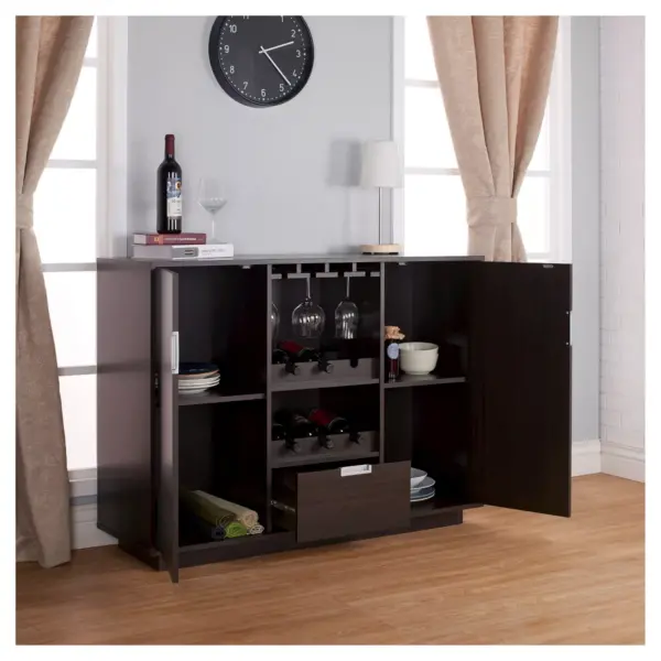 Roslyn Modern Multi-Storage Buffet Espresso - HOMES: Inside + Out