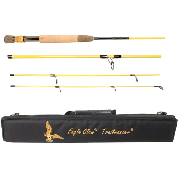 Eagle Claw 8'6" Trailmaster Travel Fly Fishing Rod