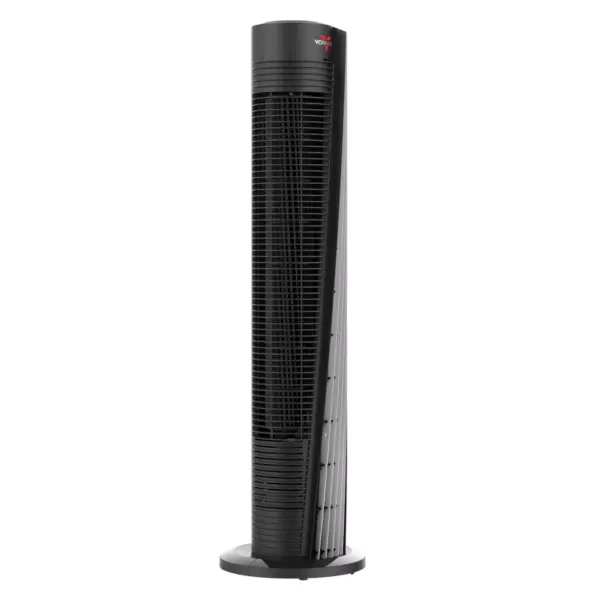 Vornado 41" 184 Whole Room Air Circulator Tower Fan with Remote Black