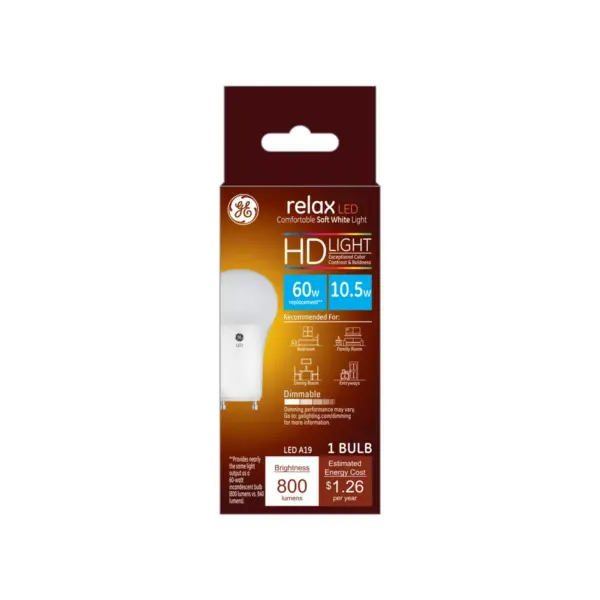 General Electric Relax LED Light Bulb SW Gu24