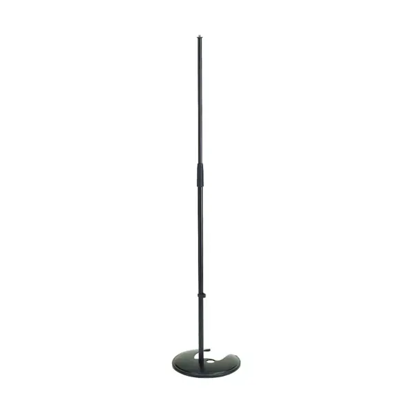 K&M Microphone Stand with Stackable Round Base