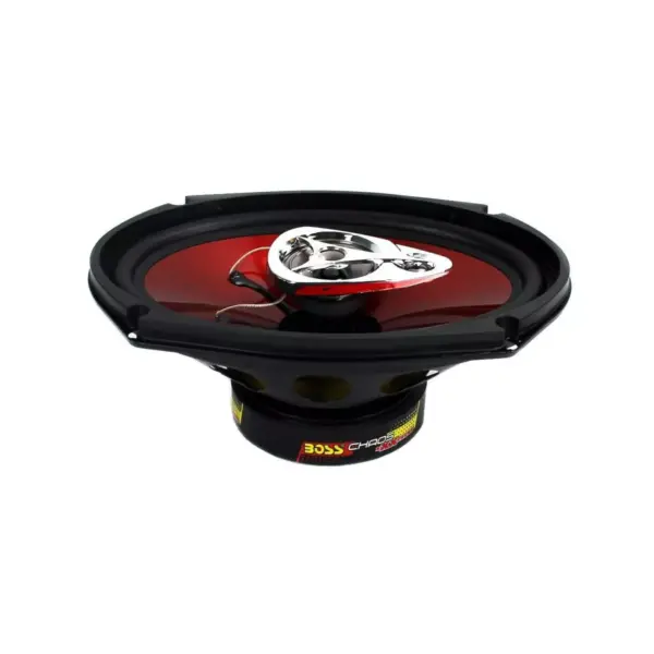 BOSS CH6930 6x9" 400W 3-Way Car Coaxial Audio Stereo Speakers Red