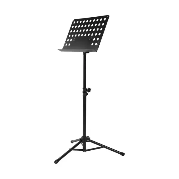 Musician's Gear Perforated Tripod Orchestral Music Stand Black