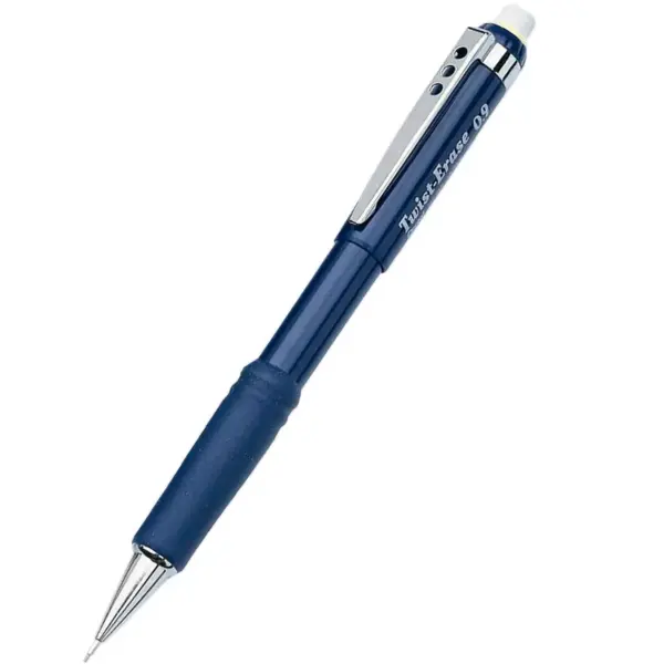 Pentel Twist-Erase III Mechanical Pencil 0.9 mm Blue Barrel QE519C