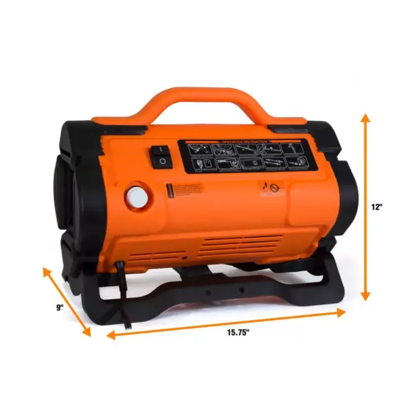 WEN PW19 2000 PSI 1.6 GPM 13-Amp Variable Flow Electric Pressure Washer