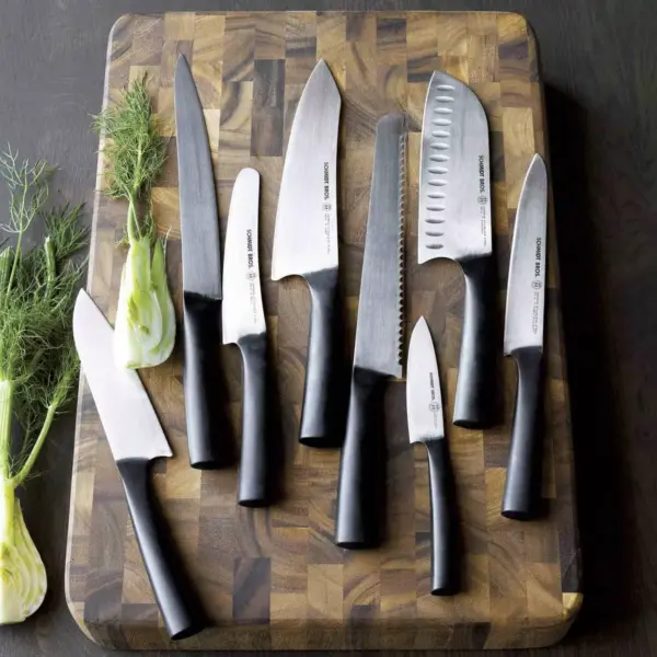 Schmidt Brothers Cutlery Carbon 6 15pc Knife Block Set