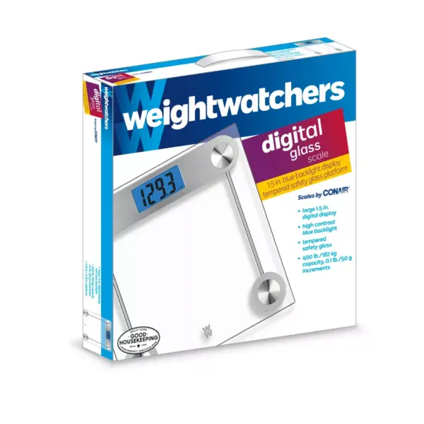 Weight Watchers Glass Scale Clear - Conair