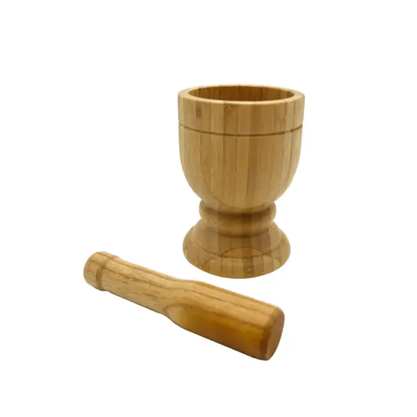 Imusa Bamboo Mortar & Pestle