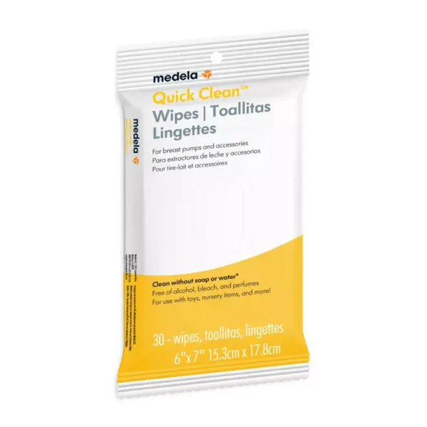 Medela Quick Clean Wipes - 30ct