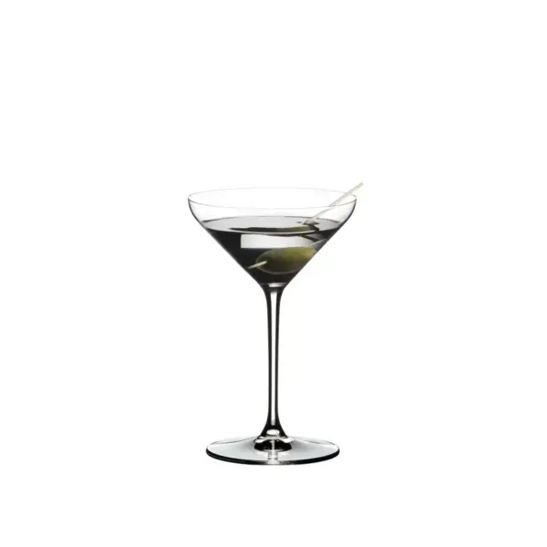 Riedel 4441/17 Extreme Dishwasher Safe Crystal Cocktail Martini Glass, 8.8 Ouce (2 Pack)