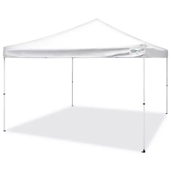 Caravan Canopy Pro 2 12 x 12 Foot Straight Leg Instant Canopy & Sidewalls, White