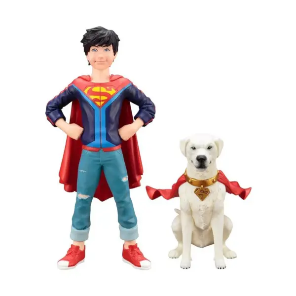 Kotobukiya DC Super Sons Jonathan Kent Superboy & Krypto Artfx+ Figure Statue