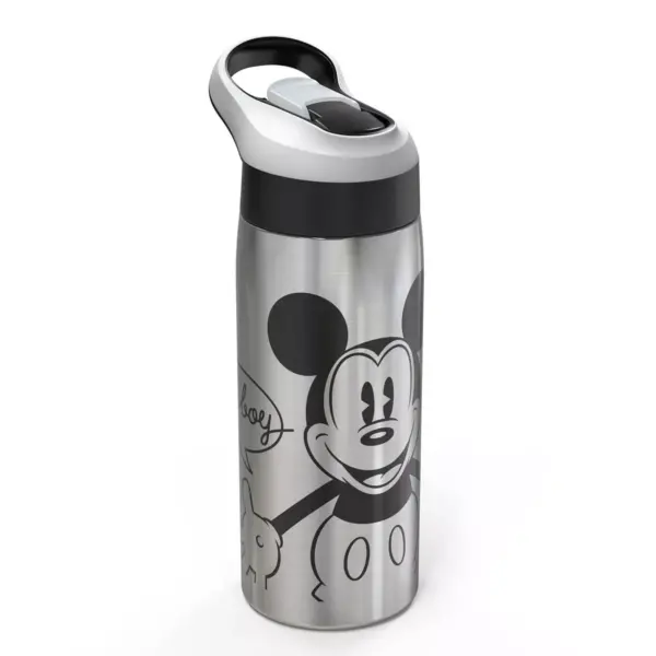 Disney Mickey Mouse & Friends Mickey Mouse 19oz Stainless Steel Water Bottle Black/Red - Disney store